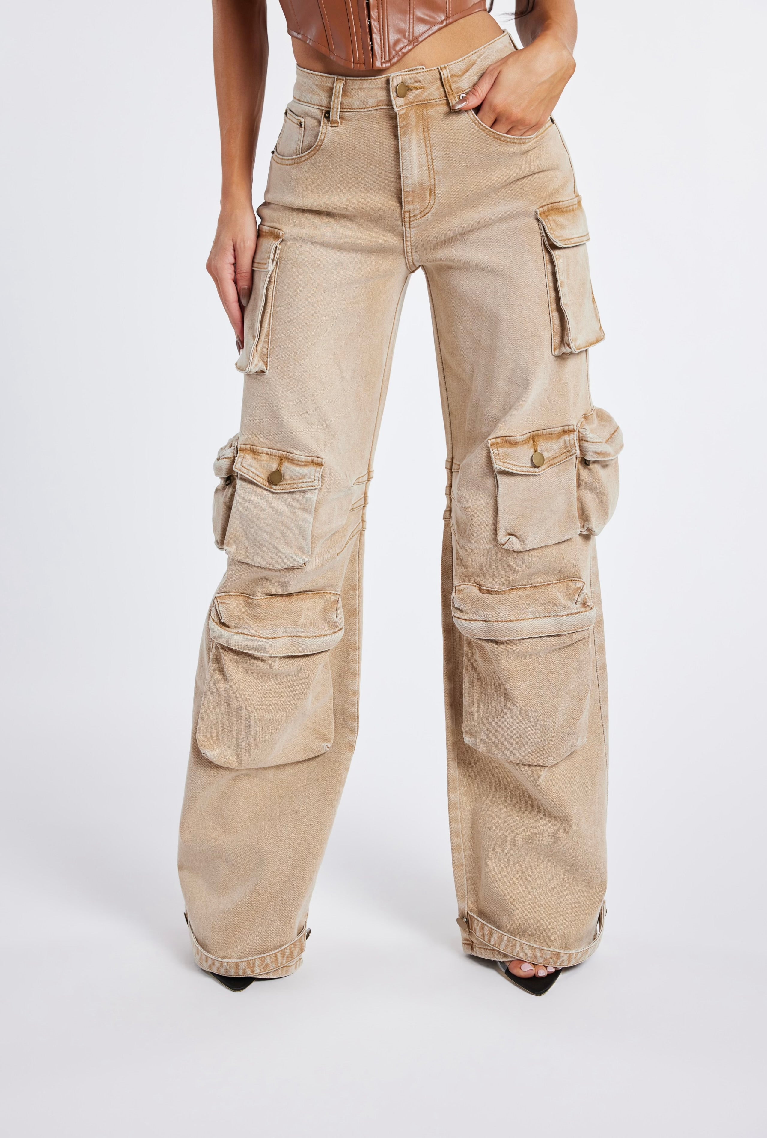 Best Seller Denim Cargo Jeans