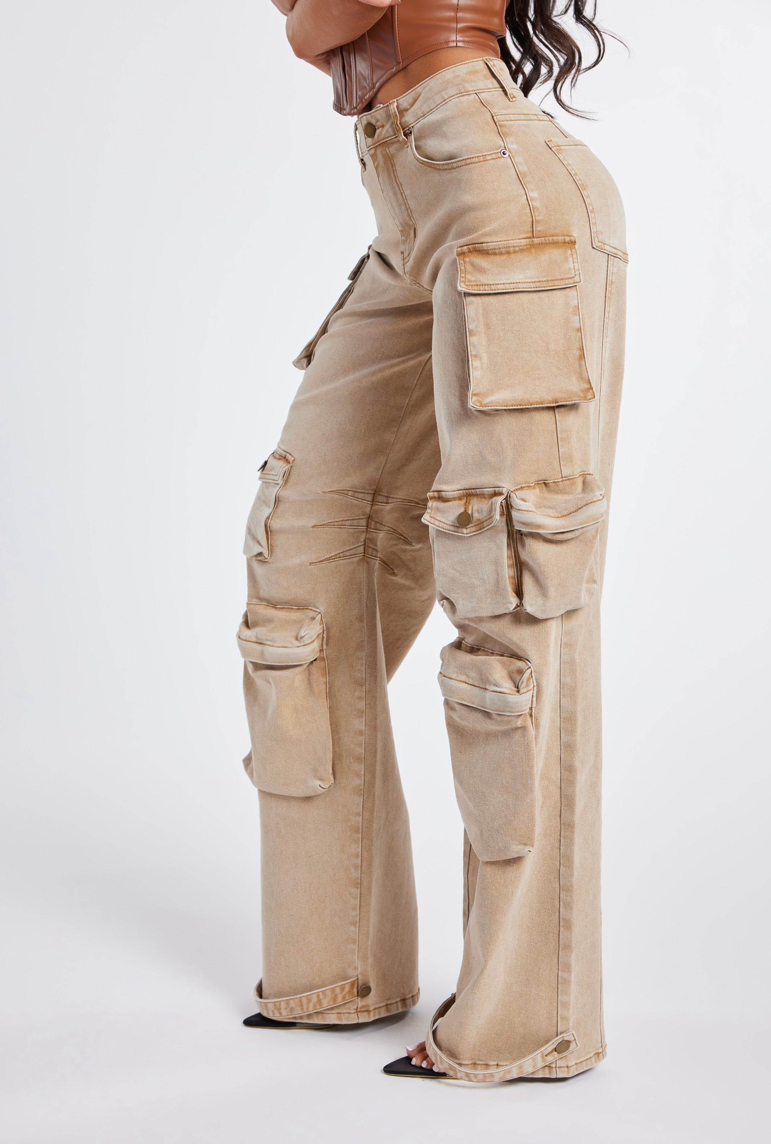 Best Seller Denim Cargo Jeans