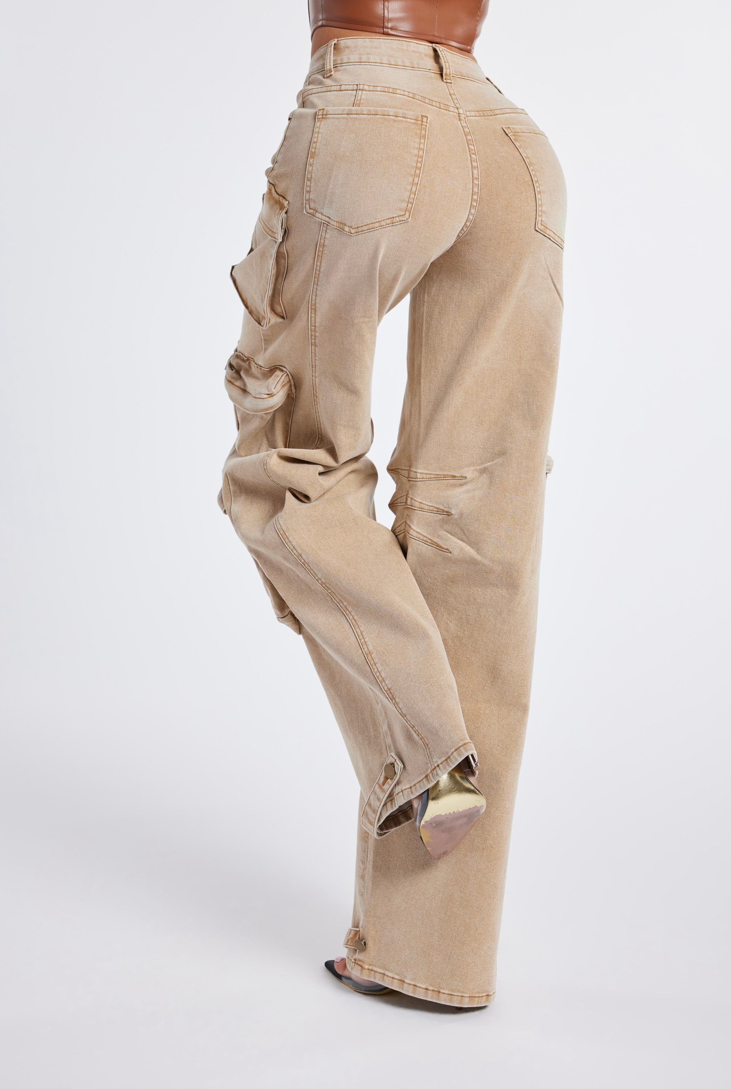 Best Seller Denim Cargo Jeans