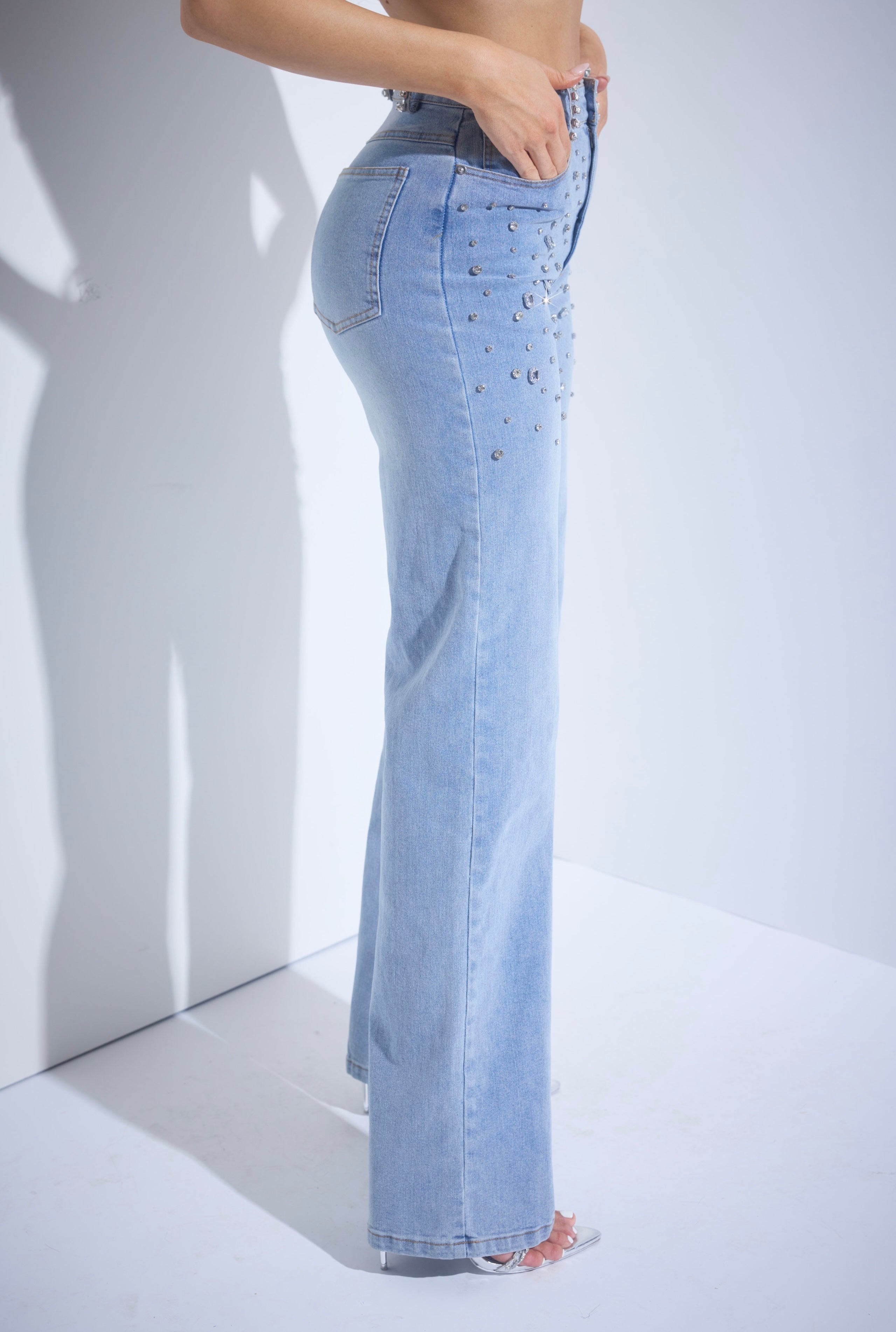 Rhinestone Jeans