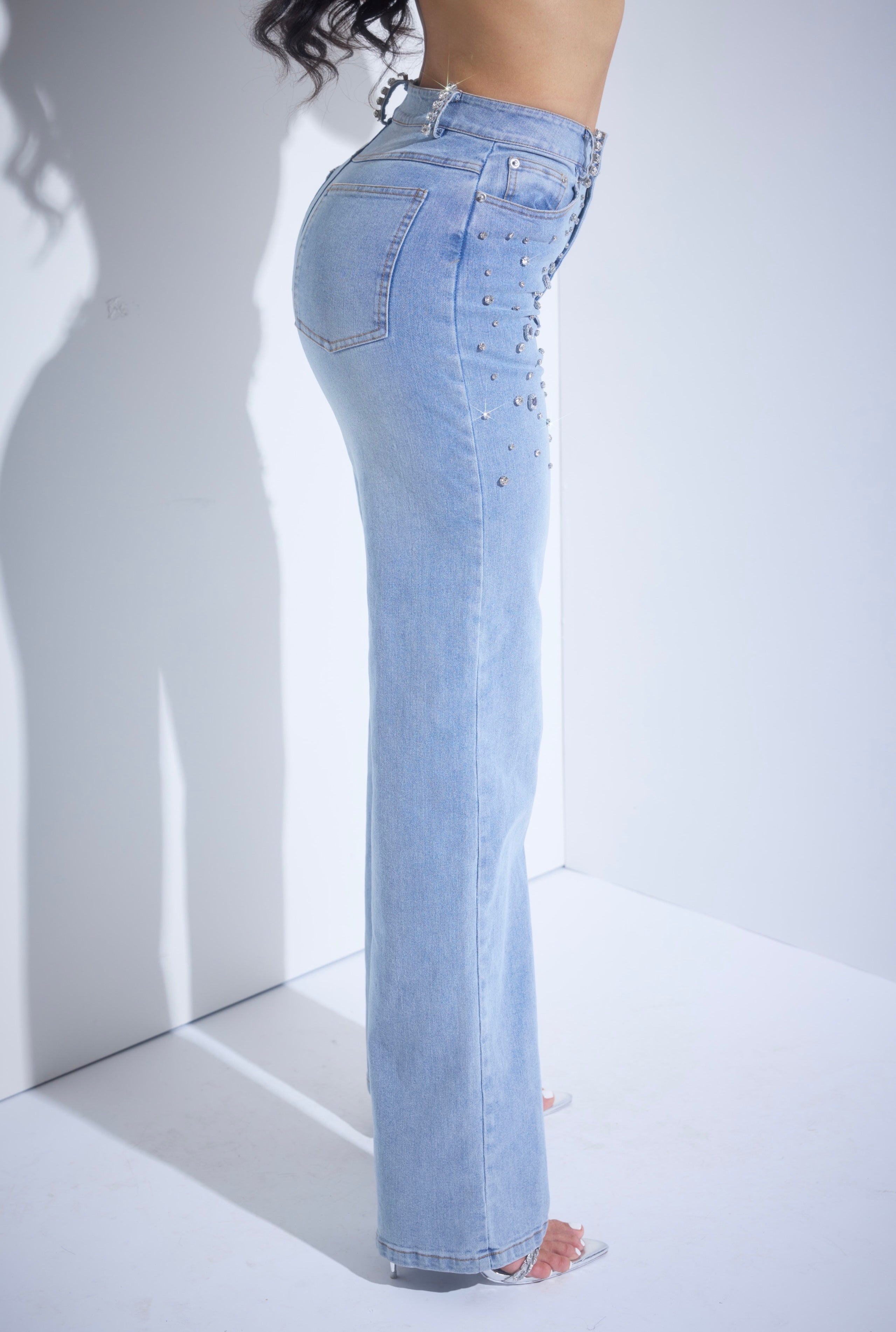 Rhinestone Jeans
