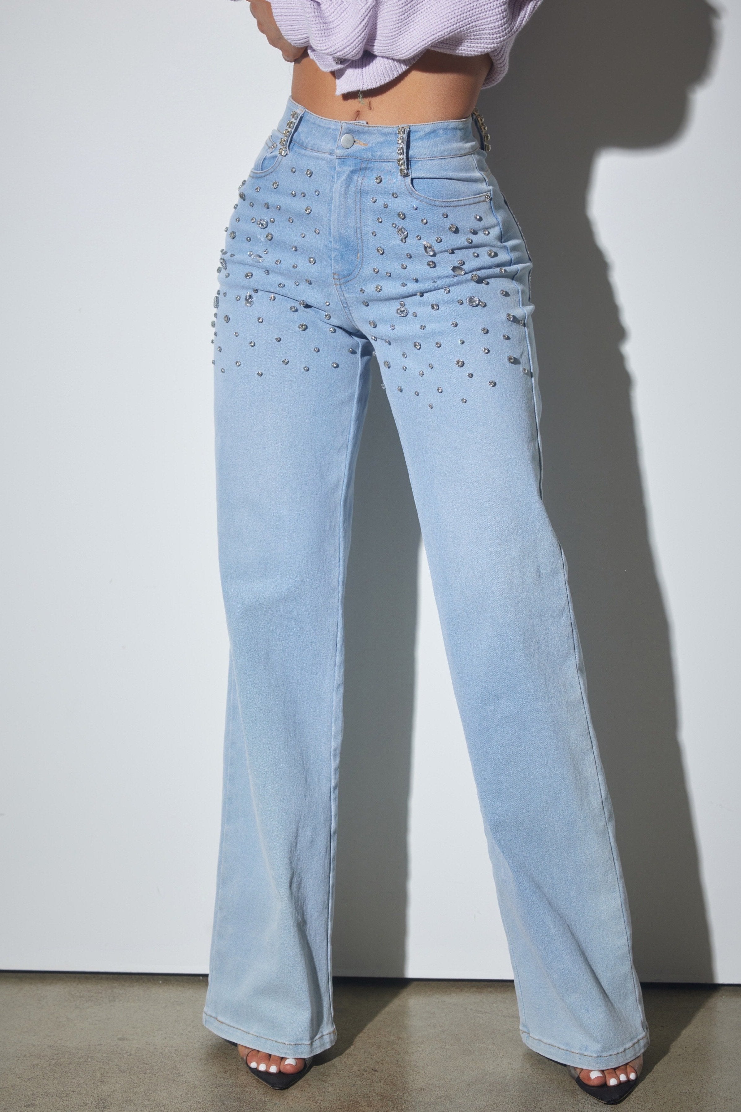 Rhinestone Jeans