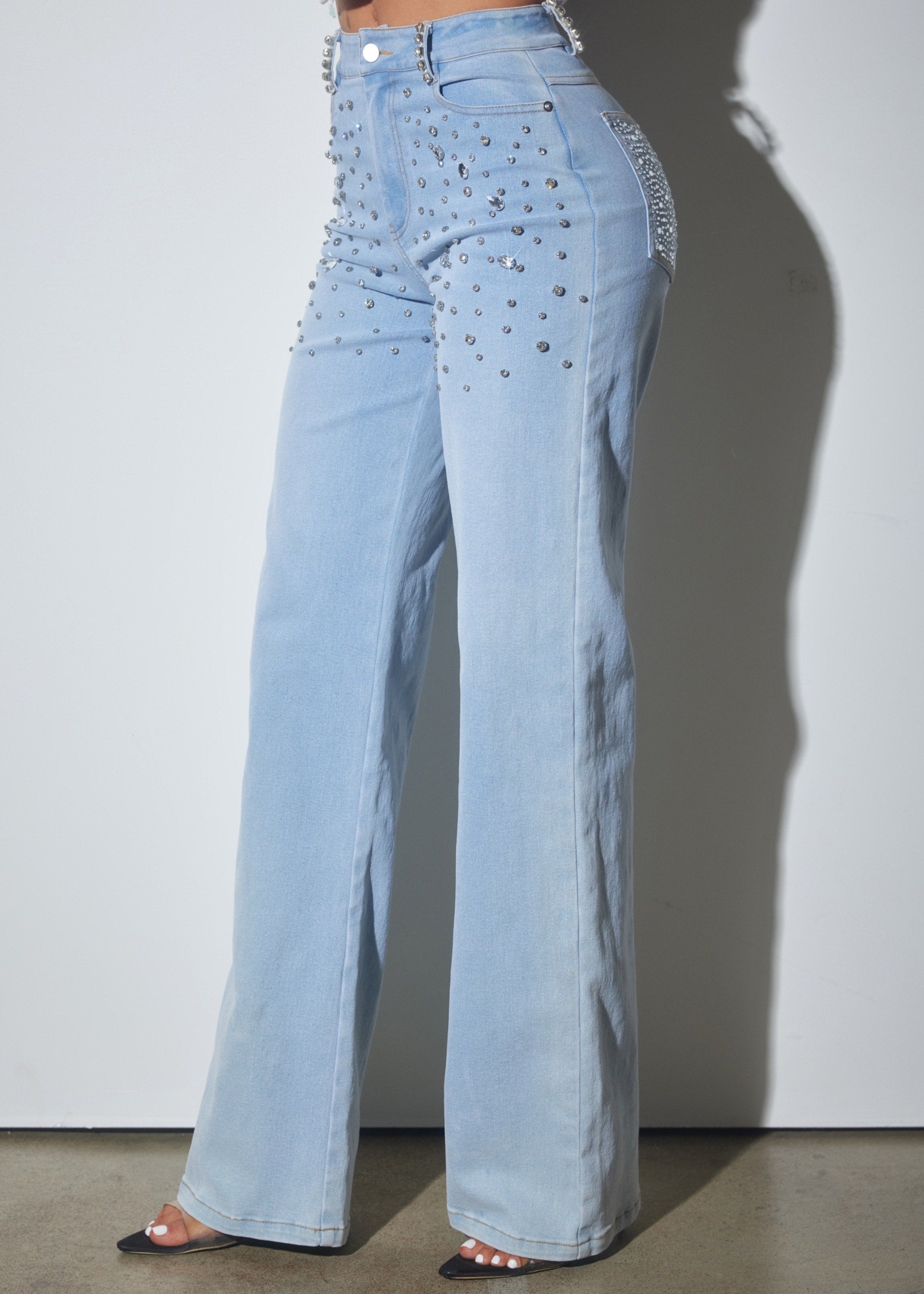 Rhinestone Jeans