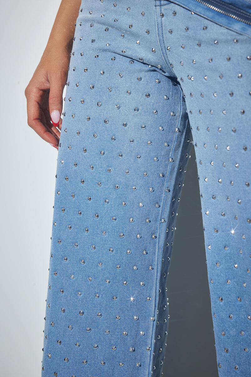 Rhinestone Jeans