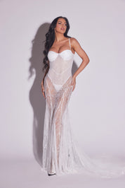 Luxe Lace Mermaid Gown