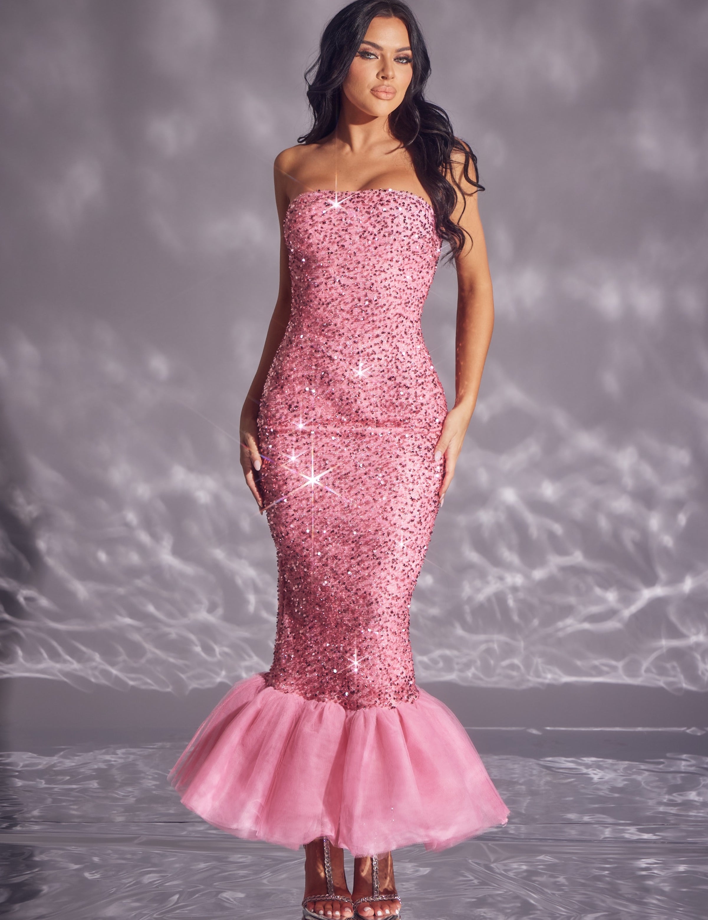 Sequin Mermaid Gown