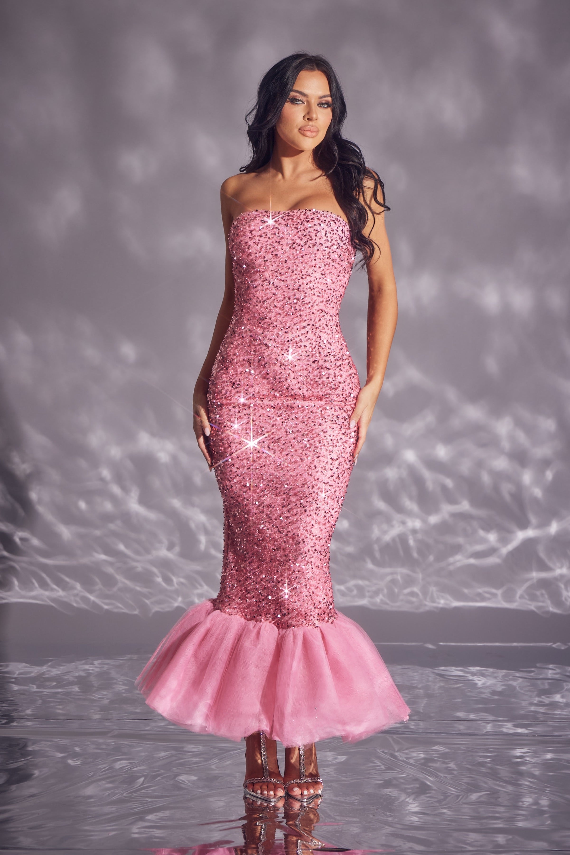 Sequin Mermaid Gown