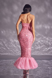 Sequin Mermaid Gown