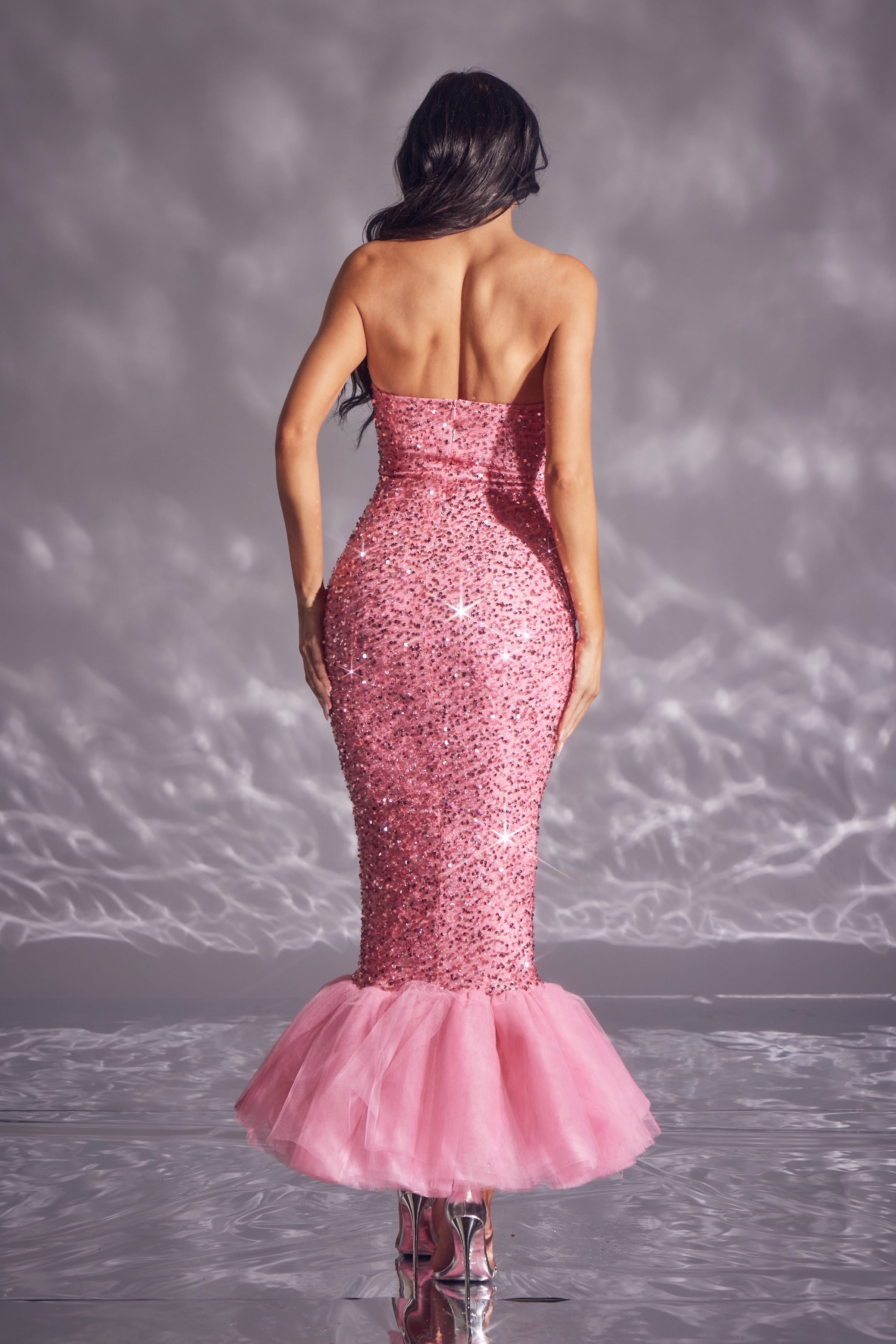 Sequin Mermaid Gown