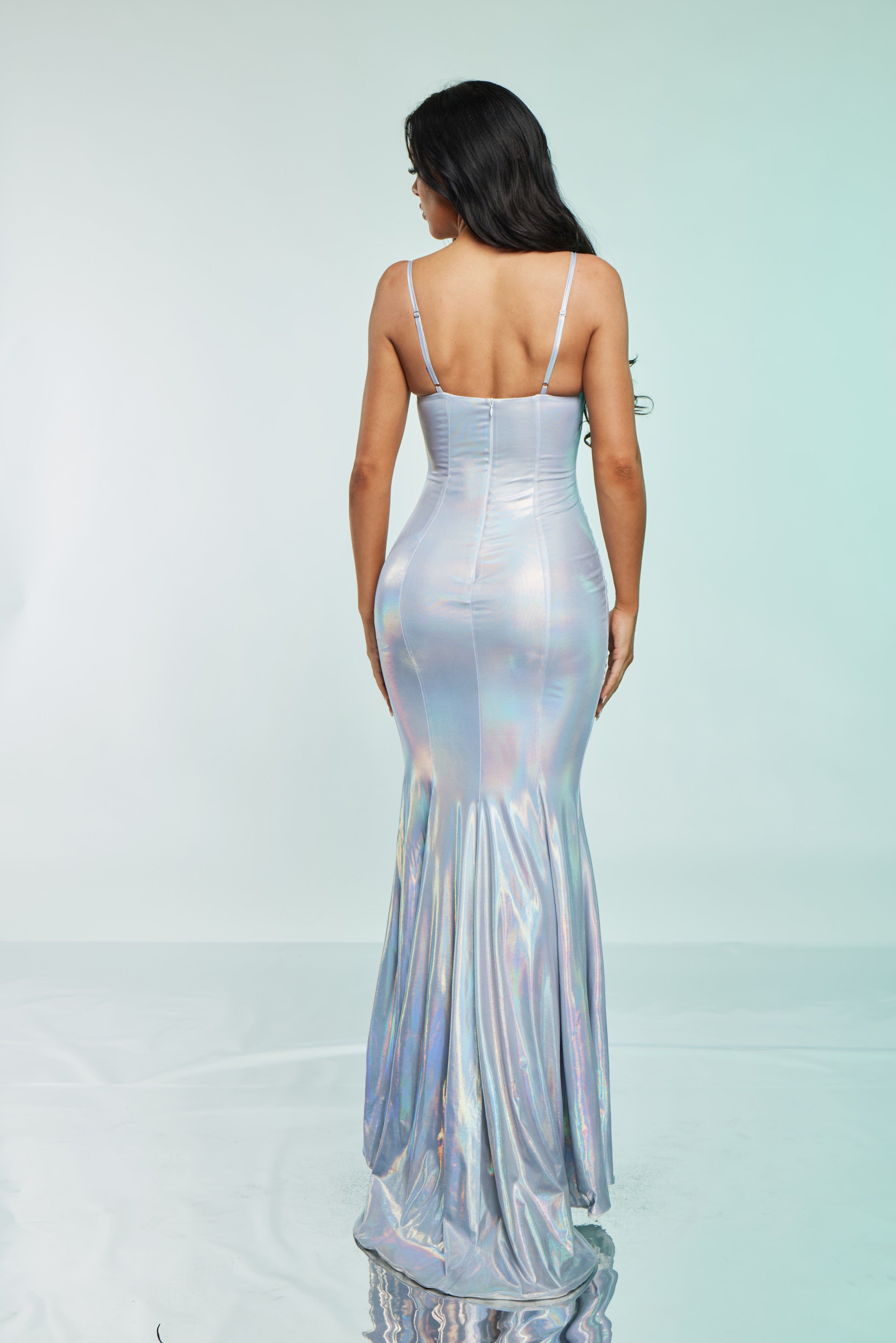 Iridescent Mermaid Gown