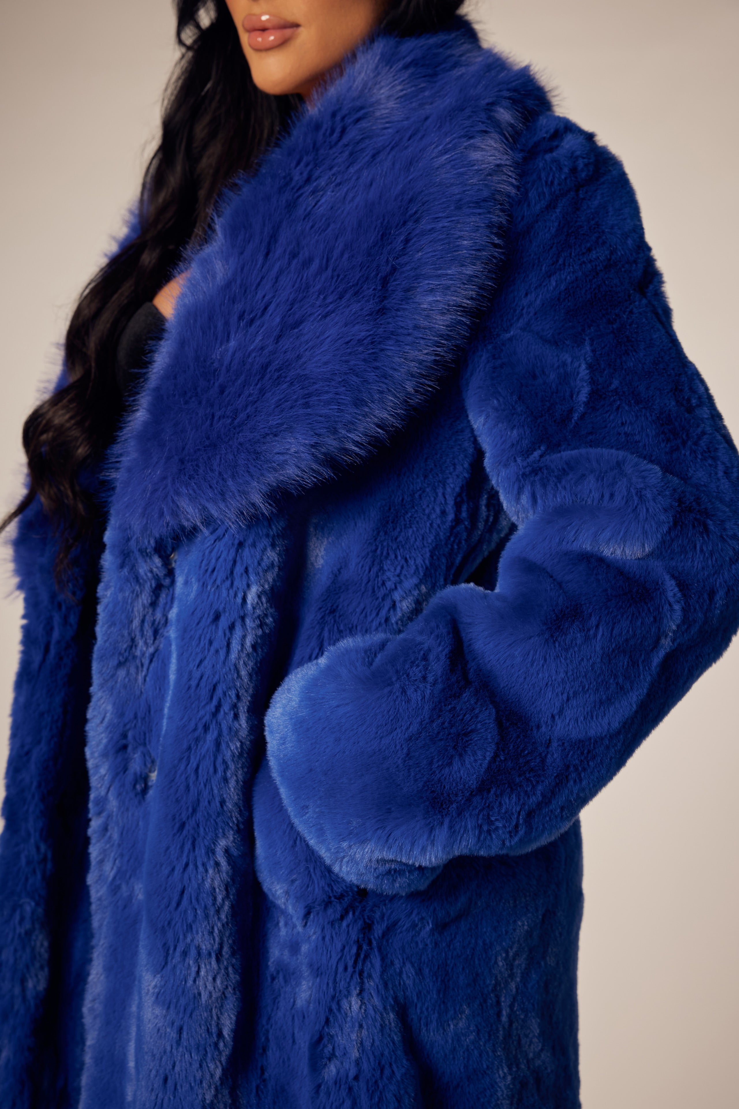 Best Seller Luxe Faux Fur Long Coat