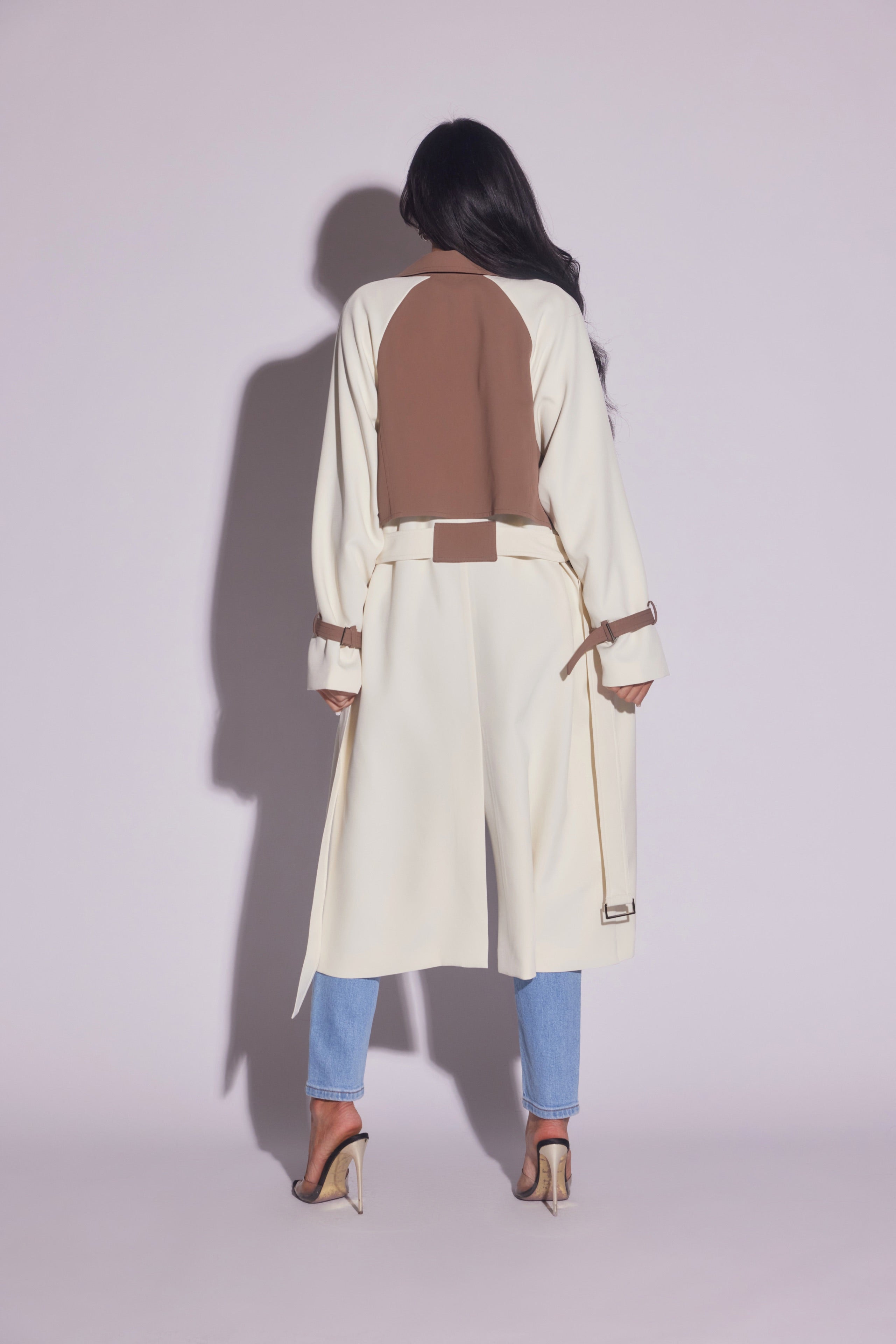 Two Tone Long Coat