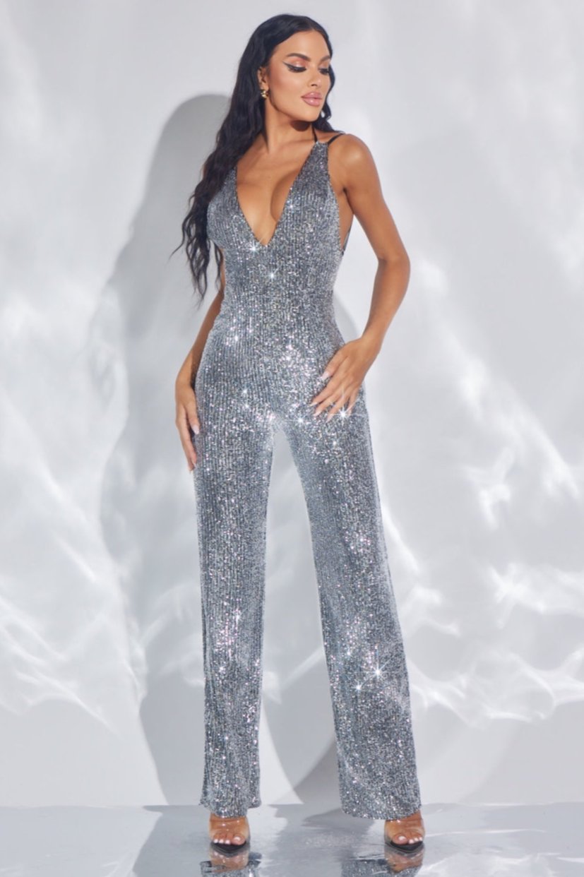 Sequin Jumpsuit