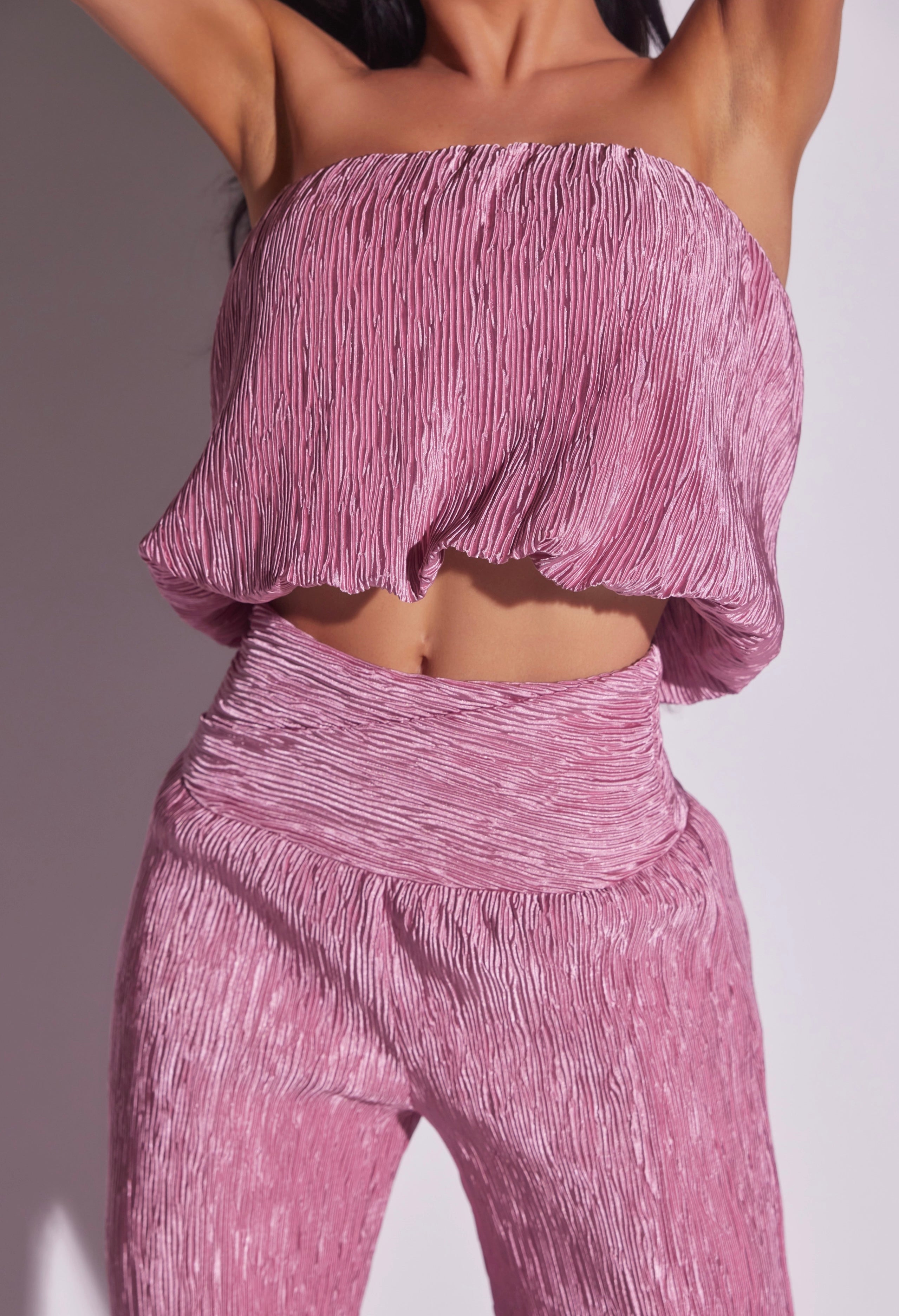 Bliss Pleated Pant Set