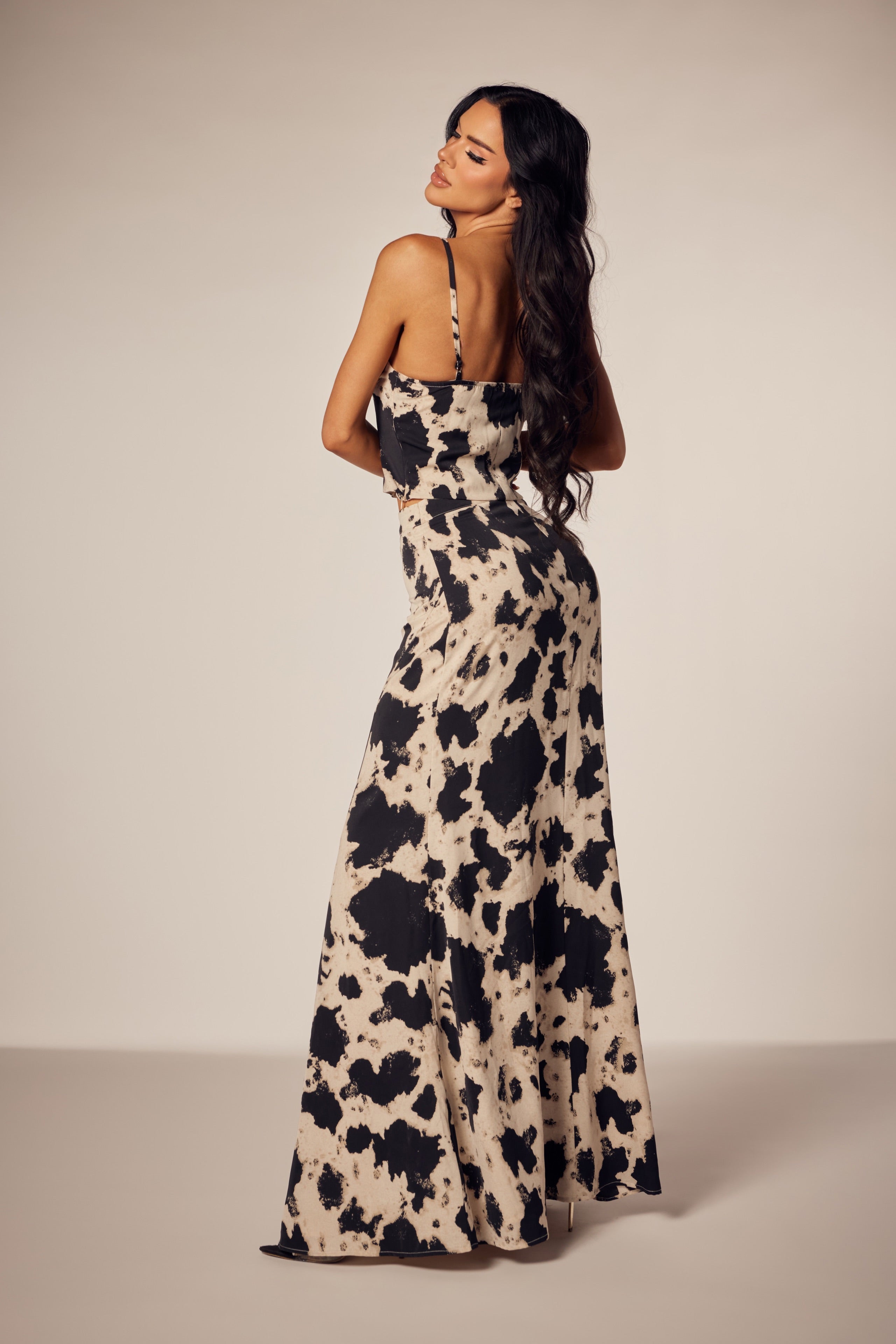 PREORDER Sofia Luxe Animal Print Skit Set