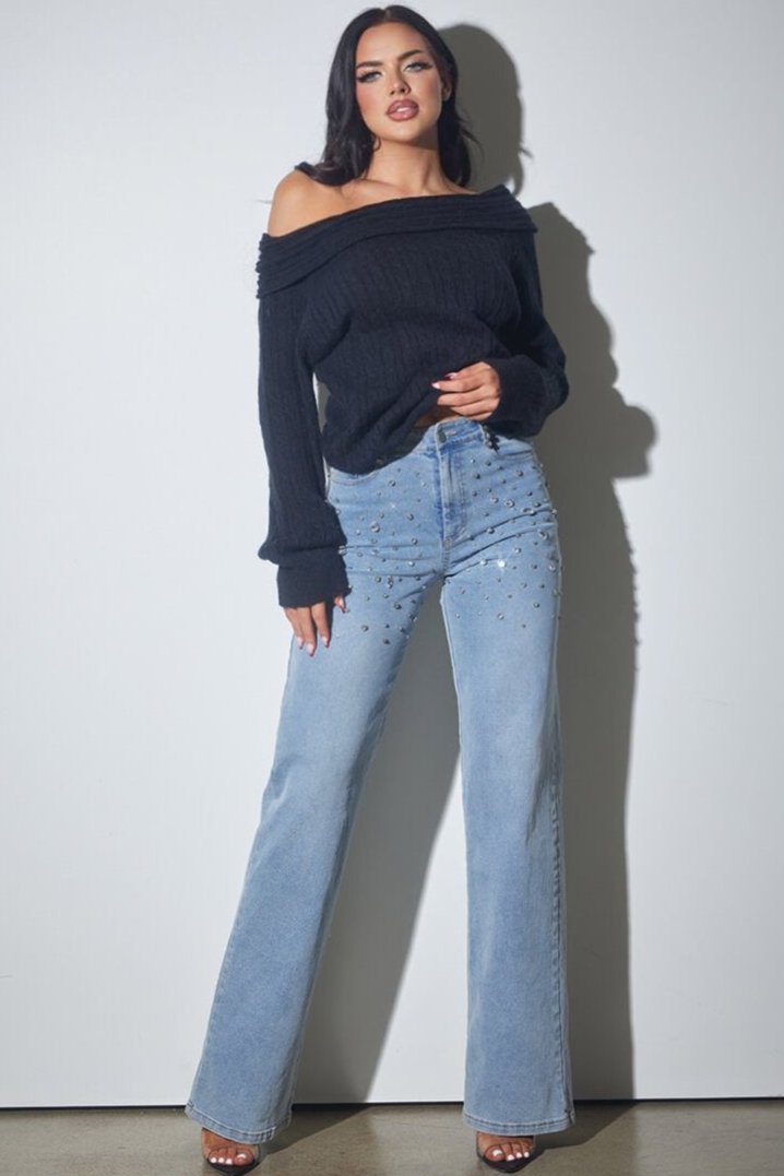 Rhinestone Jeans