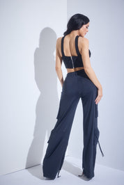 Soft High Waist Cargo Pants