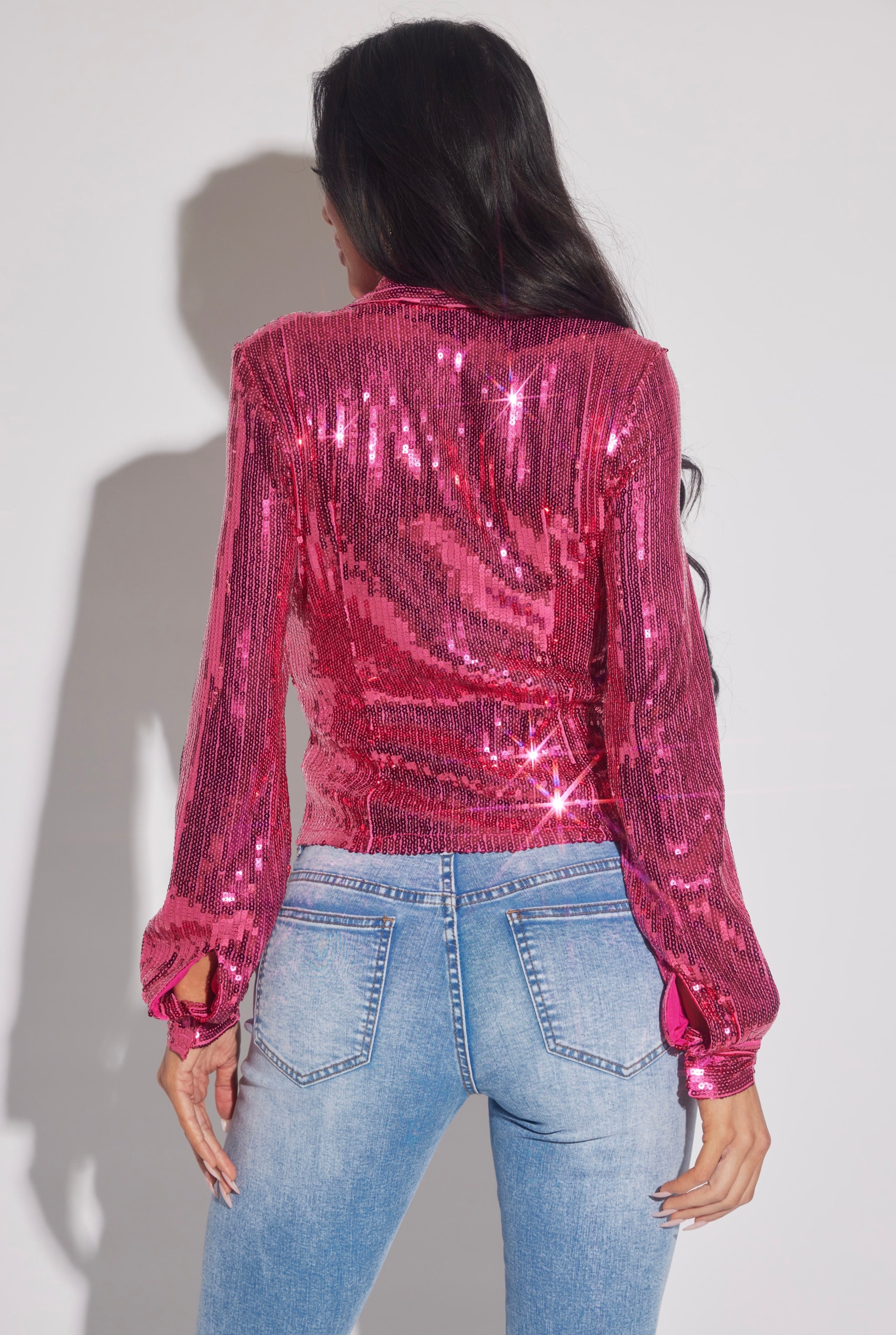 Sequin Blouse